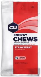 Géis de energia GU Energy GU Energy Chews 60 g Strawberry