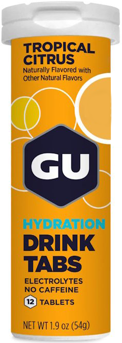 Comprimidos GU Energy GU Hydration Drink Tabs 54 g Tropical Citrin