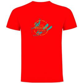 Kruskis Breathe Short Sleeve T-shirt Vermelho 2XL Homem