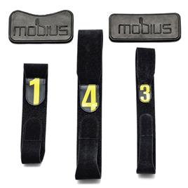 Mobius X8 Knee Brace Strap Replacement Kit Preto XL