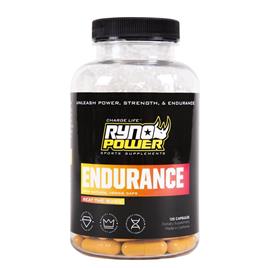 Ryno Power End884 Unflavored Endurance Caps 125 Units Transparente