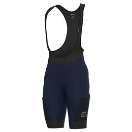 Ale Griss Cargo Bib Shorts Preto M Homem