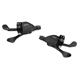 Microshift Marlo Lt Shifter Set Prateado 3 x 9s