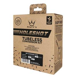 Peaty´s Holeshot Enduro/dh 30 Mm Tubeless Conversion Kit Transparente