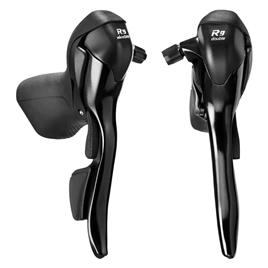 Microshift R9 Shifter Set Preto 2 x 9s