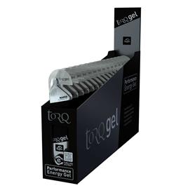 Torq 45g Naked Energy Gels Box 15 Units Preto