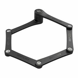 Seatylock Foldylock Folding Lock Prateado 850 mm