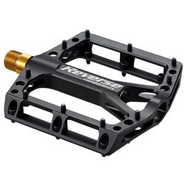 Reverse Components Black One Pedals Dourado