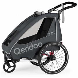 Qeridoo Qupa1 Trailer Prateado Max 50 kg Rapaz