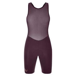 Santini Unico Bib Shorts Roxo L Mulher