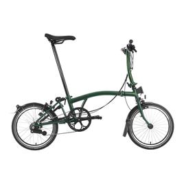 Brompton C Line 2s 54t Folding Bike Prateado