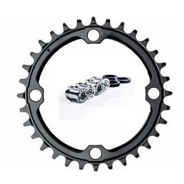 Ochain Base 104 Bcd Chainring Prateado 34t