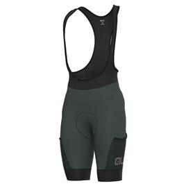 Ale Griss Cargo Bib Shorts Verde L Homem