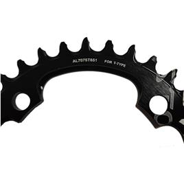 Stone Bcd104 Chainring Prateado 34t