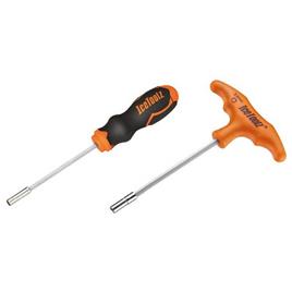 Icetoolz 12d5 Square 3.6 Mm Spoke Wrench Set Laranja