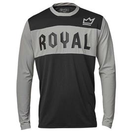 Royal Apex Long Sleeve Enduro Jersey Cinzento S Homem