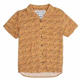 Poler Aloha Short Sleeve Shirt Amarelo S Homem