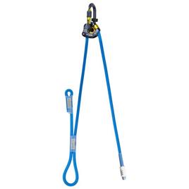 Climbing Technology Tuner Y Descendant With Rope Azul