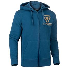 Outrider Tactical Logo Full Zip Sweatshirt Azul S Homem