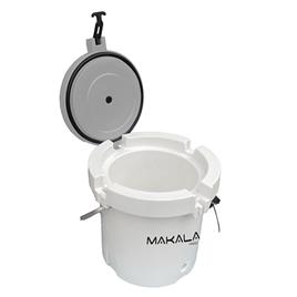 Makala Gs50250 20l Round Rigid Portable Cooler Transparente 45 x 42 x 37 cm