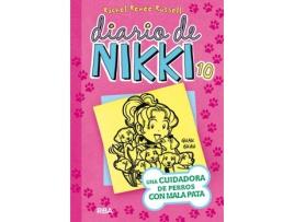 Livro Una Cuidadora De Perros Con Mala Pata de Rachel Renee Russell (Espanhol)