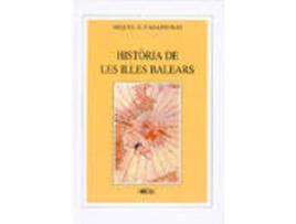 Livro HISTORIA DE LES ILLES BALEARS de M.A. Casasnovas Camps