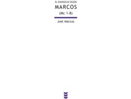 Livro El Evangelio Según Marcos de Joel Marcus