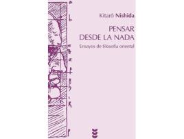 Livro PENSAR DESDE LA NADA de Kitaro Nishida