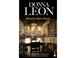 Livro Muerte Entre Lineas de Donna León (Espanhol)