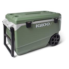 Igloo Coolers Latitude Eco Cool 85l Wheeled Rigid Portable Cooler Verde 80 x 42 x 48 cm