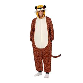 Viving Costumes Tigre Big Kigurumi With Hood And Tail Custom Laranja M