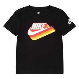Nike Kids Gradient Futura Short Sleeve T-shirt Preto 24 Months-3 Years