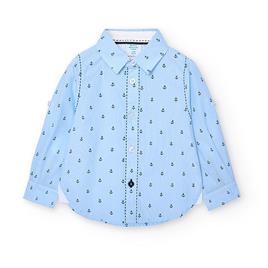 Boboli 718354 Long Sleeve Shirt Azul 7 Years