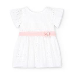 Boboli 708016 Dress Branco 18 Months