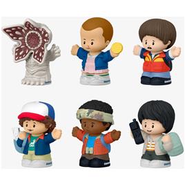 Little People Stranger Things Collector Toy Pack With 6 Units Figure Colorido