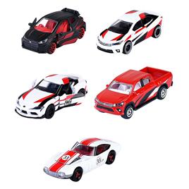 Majorette Giftpack 5 Units Toyota Racing Cars Vermelho