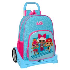 Safta With Trolley Evolution Lol Surprise Divas Backpack Azul
