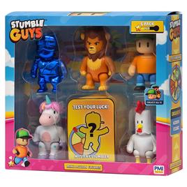 Stamble Guys Action 7.5 Cm 6 Units Figure Colorido