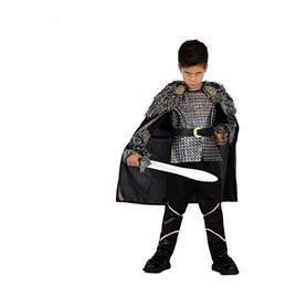 Viving Costumes Vikingo Head With Tune Cap Costume Preto 10-12 Years