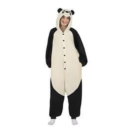 Viving Costumes Panda Small Kigurumi With Hood And Tail Costume Beige