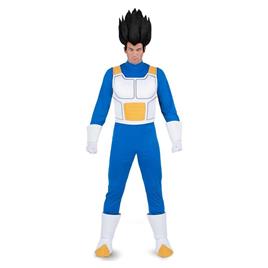 Viving Costumes Vegeta With Shirts Vest Gloves And Covers Costume Azul M