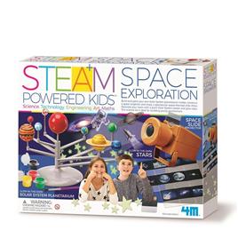 4m Steam/space Exploration Transparente