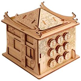 Escape Welt House Of The Dragon Puzzle Box 12 Cm Board Game Dourado