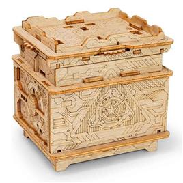 Escape Welt Orbital Box Puzzle 12 Cm Board Game Beige