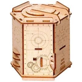 Escape Welt Fort Knox Pro Puzzle Box 12 Cm Board Game Dourado