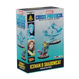 Juegos Marvel Crisis Protocol Iceman & Shadowcat Board Game Azul