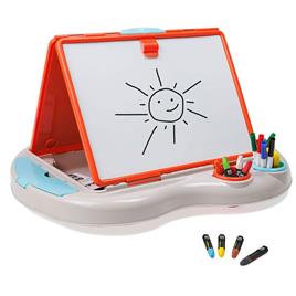 Eurekakids Portable Whiteboard With Triple Use And Accessories Transparente