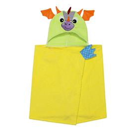 Zoocchini Dragon Bath Cape Amarelo