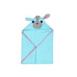 Zoocchini Yorkie Bath Cape Azul