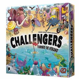 Juegos Challengers! Summer Tournament Board Game Colorido